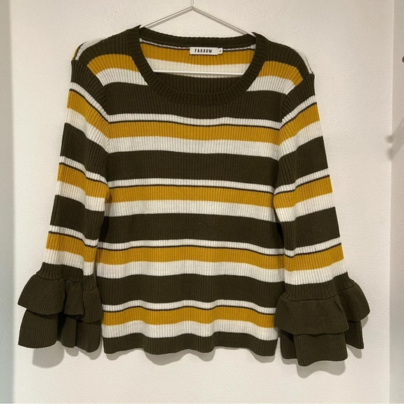 FARROW Green and Yellow Top - Picture 1 of 4